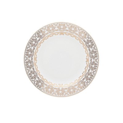 Conjunto 6 Pratos Sobremesa 23 cm Strauss Lumière