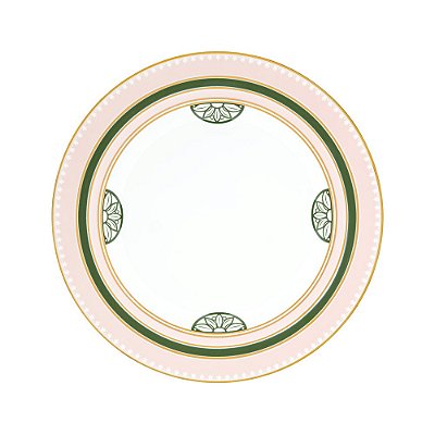 Conjunto 6 Pratos Sobremesa 23 cm Strauss Fleur