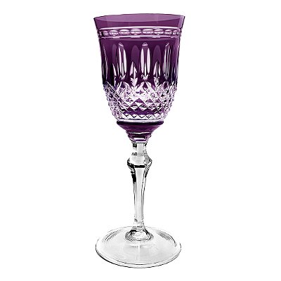 Taça de Cristal Strauss Água 460 ml Ametista