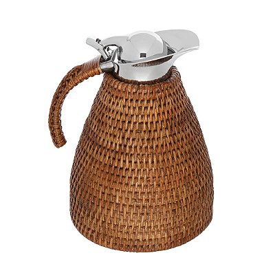 Garrafa Térmica em Rattan Paya