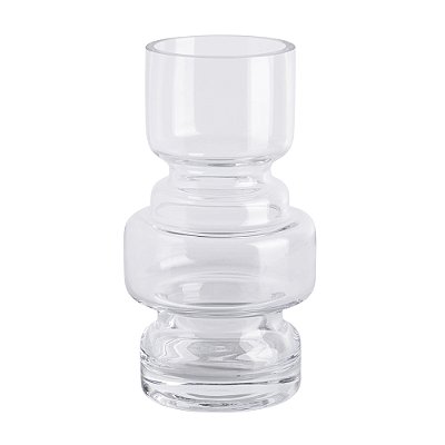 Vaso de Vidro Transparente 3 Níveis