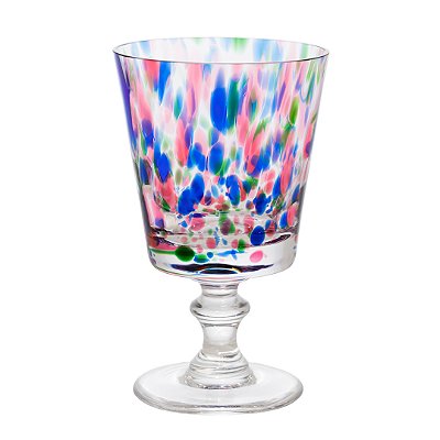 Jogo de 6 Taças de Cristal Casual Murano Color Dona Gilda Mozart