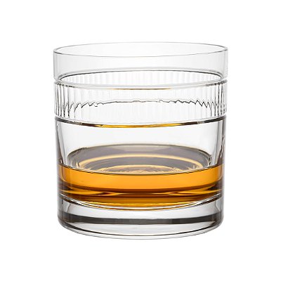 Jogo de 6 Copos de Cristal Whisky Double Blend Mozart