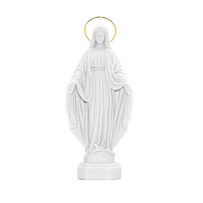 Nossa Senhora das Graças com Auréola Dourada 20 cm