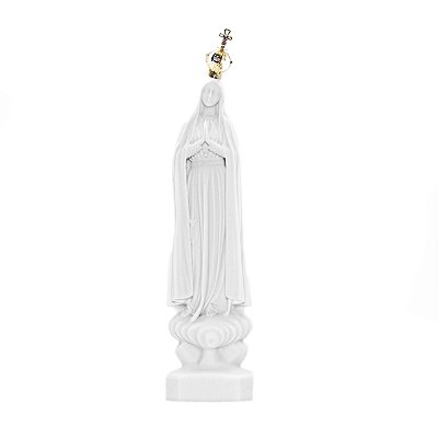 Nossa Senhora de Fátima com Coroa Dourada 28 cm