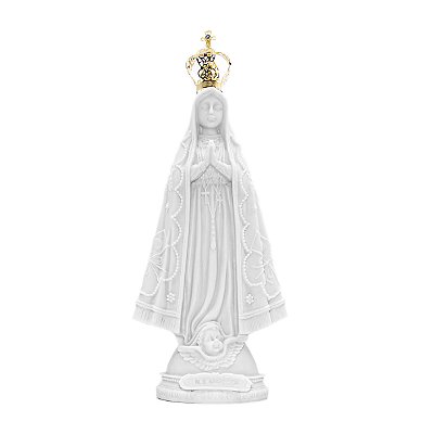 Nossa Senhora Aparecida com Coroa Dourada 32 cm