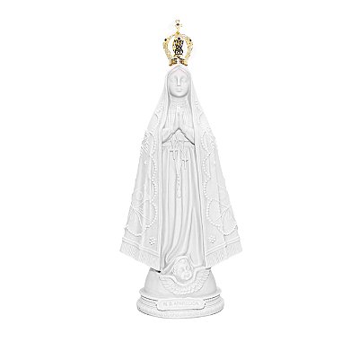 Nossa Senhora Aparecida com Coroa Dourada 40 cm