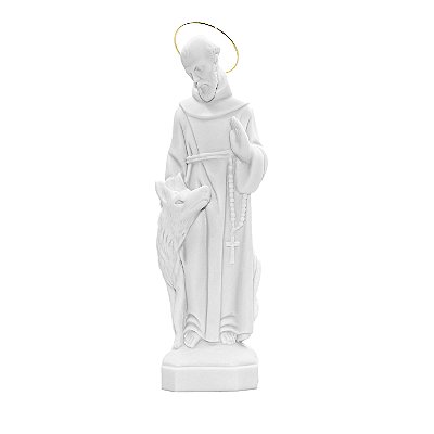 São Francisco com Auréola Dourada 30 cm