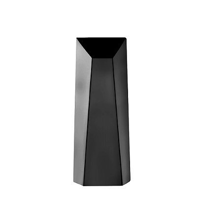 Vaso Origami Níquel Black - Riva