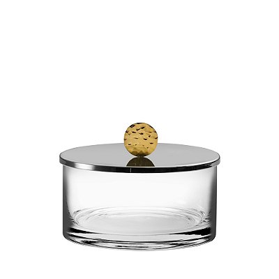 Caixa Pequena Nocc Detalhe Ouro 24k - Riva