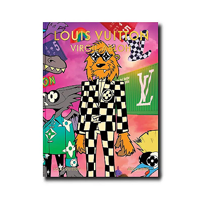 Livro Louis Vuitton Virgil Abloh Cartoon