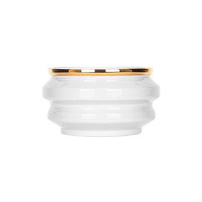 Cachepot Totêmico P Detalhe Ouro Holaria