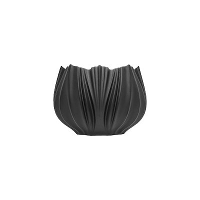 Vaso Miniatura Coral Neve P - Preto Holaria