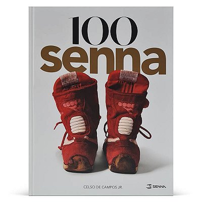 Livro 100 Senna - Edição Especial 30 Anos - Capa Bota