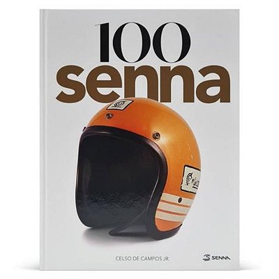 Livro 100 Senna - Edição Especial 30 Anos - Capa Capacete
