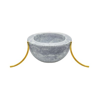 Vaso Cuia em Pedra Sabão