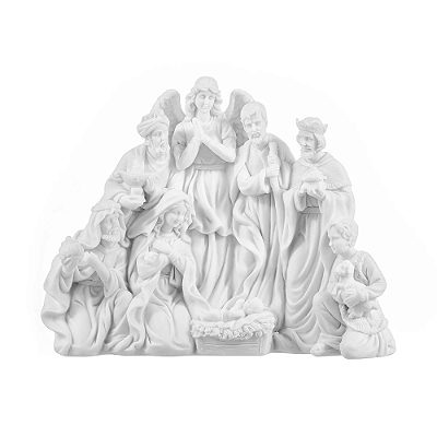 Presépio em Pó de Mármore 24 cm