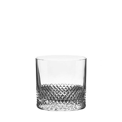 Jogo de 4 Copos de Cristal Strauss on The Rocks 370 ml Diamante