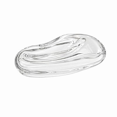 Peça Decorativa Orgânico Transparente P - Cristais Di Murano