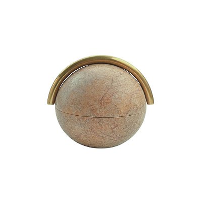 Esfera em Pedra Sabão com Arco - Mod3