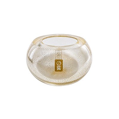 Cachepot Gold Cristal