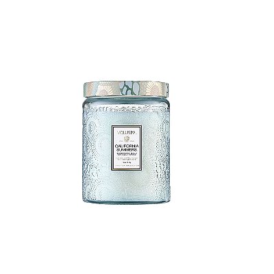 Vela Voluspa Pote Vidro 100h Relevo California Summers