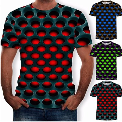 Box Olanella: - Camiseta Masculina 3D - Tamanho até GG