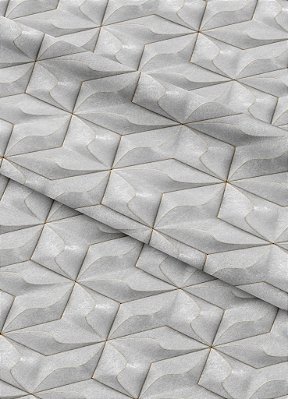 Tecido Microfibra Estampa Digital Calçada 3D 1,55m de Largura