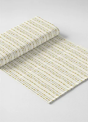 Tecido Microfibra Estampa Digital Caminho Estrelado Amarelo 1,55m de Largura