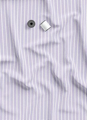 Tecido Microfibra Estampa Digital Linha Branco e Lilas 1,55m de Largura