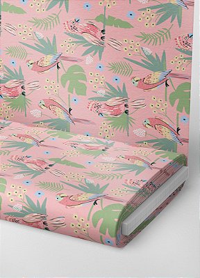 Tecido Oxford Estampa Digital Arara 1,55m de Largura