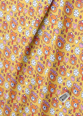 Tecido Oxford Estampa Digital Ursinhos 1,55m de Largura