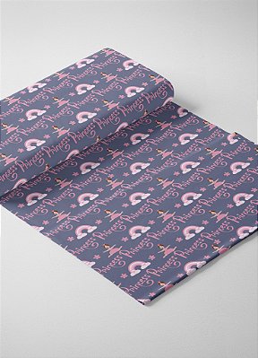 Tecido Oxford Estampa Digital Princess Ballet 1,55m de Largura