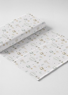 Tecido Oxford Estampa Digital Balãozinho 1,55m de Largura