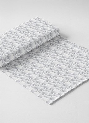 Tecido Oxford Estampa Digital Poligonal 3D 1,55m de Largura