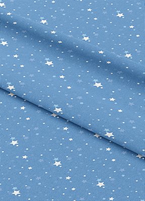 Tecido Oxford Estampa Digital Céu Estrelado 1,55m de Largura