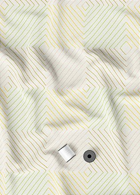 Tecido Oxford Estampa Digital Losango Multicor 1,55m de Largura