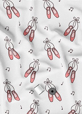 Tecido Oxford Estampa Digital Lindas Sapatilhas 1,55m de Largura