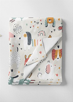 Tecido Oxford Estampa Digital Doguinhos 1,55m de Largura