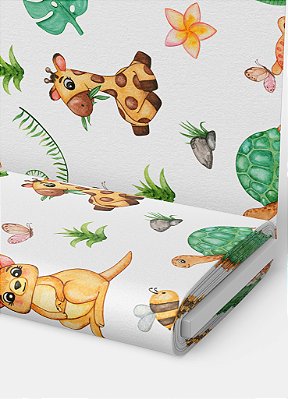 Tecido Oxford Estampa Digital Fofinhos 1,55m de Largura