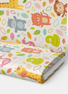 Tecido Oxford Estampa Digital Savaninha 1,55m de Largura