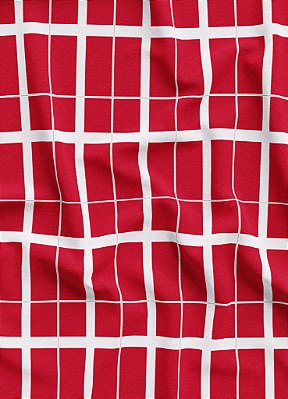 Tecido Veludo Suede Estampa Digital Bandeirinhas da Dinamarca 1,40m de Largura