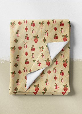 Tecido Oxford Estampa Digital Bolinhas Natal 1,55 de Largura