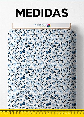 Tecido Micropercal Estampa Digital Floral 198 com 1,55m de Largura
