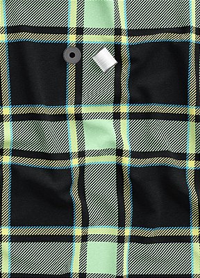 Tecido Micropercal Estampa Digital Xadrez 65 com 1,55m de Largura