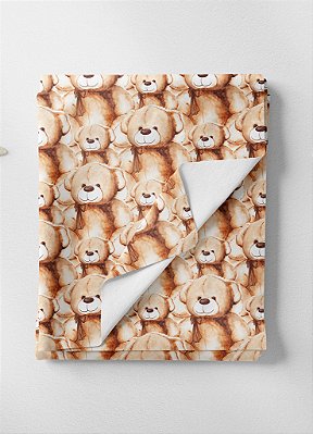 Tecido Oxford Estampa Digital Ursinhos de Pelúcia 1,55m de Largura