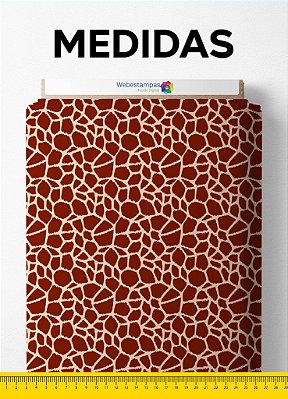 Tecido Oxford Estampa Digital Girafinha 1,55m de Largura