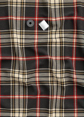 Tecido Oxford Estampa Digital Xadrez 19 com 1,55m de Largura