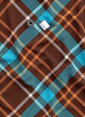Tecido Oxford Estampa Digital Xadrez 35 com 1,55m de Largura