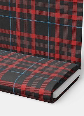Tecido Veludo Suede Estampa Digital Xadrez 29 com 1,40m de Largura